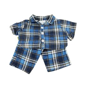 Blue Check Pjs